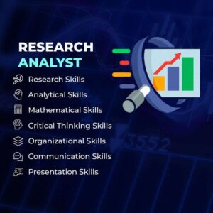 skills needed to become research analyst 50%